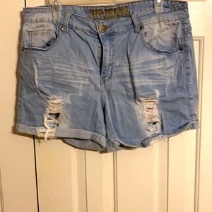 Jean shorts